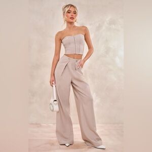 Elegant Cream Women's 2 piece set